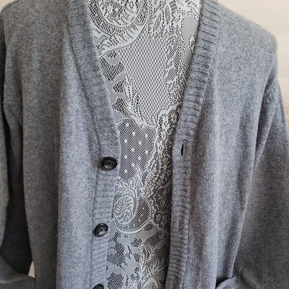 Aeropostale Other - Aeropostale Mens Gray Cardigan Large
